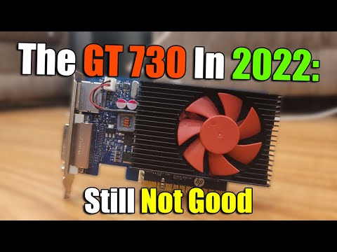 Overclocking The GT 730 Until Its Not Bad