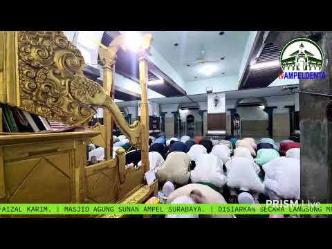 #12 - SHOLAT ISYA' DAN TARAWIH MASJID AGUNG SUNAN AMPEL. IMAM TARAWIH GUS NI'AM \u0026 USTADZ M. FAIZAL.