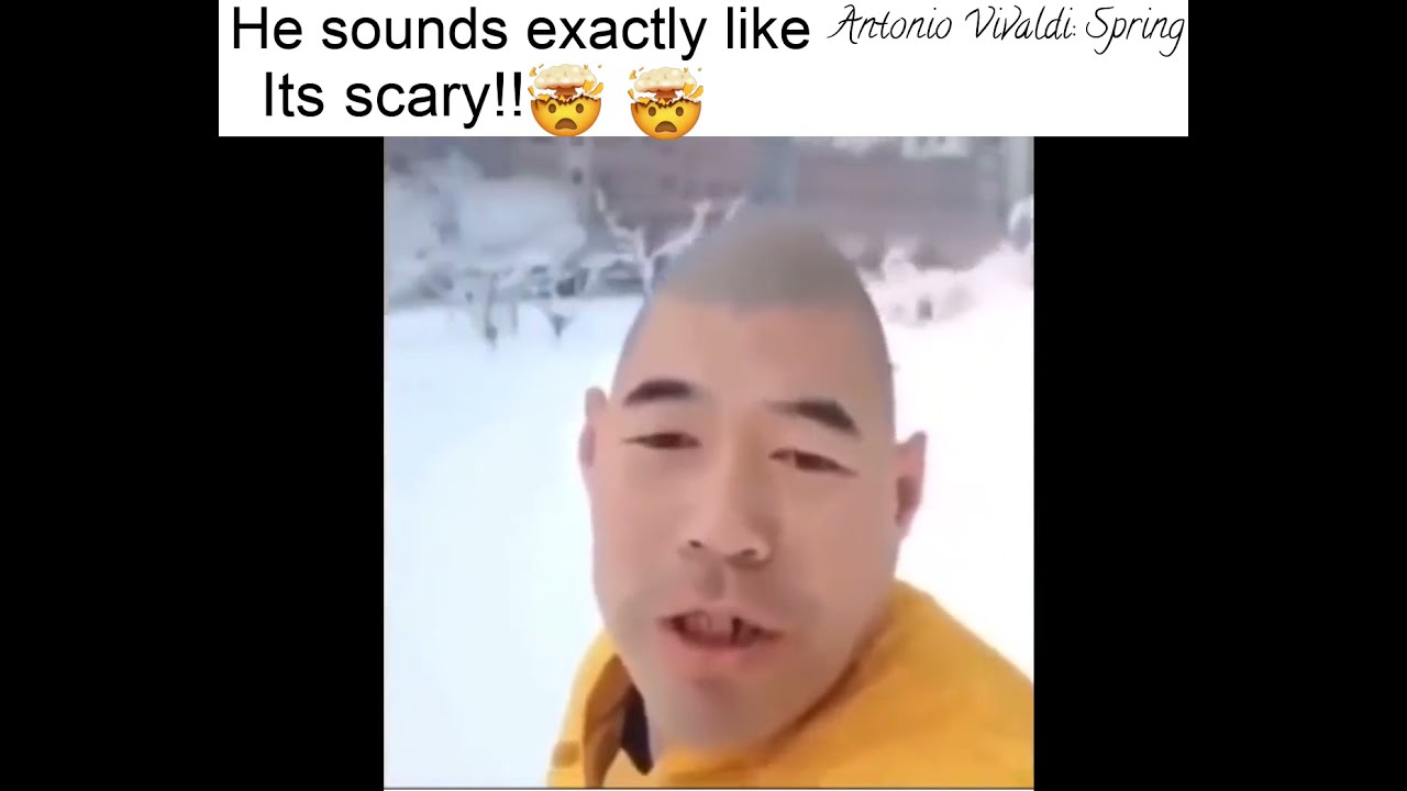 He sounds exactly like 𝓐𝓷𝓽𝓸𝓷𝓲𝓸 𝓥𝓲𝓿𝓪𝓵𝓭𝓲: 𝓢𝓹𝓻𝓲𝓷𝓰. Its Scary!!🤯🤯 - YouTube