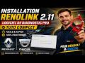 Installation Renolink 2.11 logiciel de diagnostic pro (Tuto Complet Facile et Rapide)