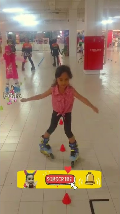 Latihan basic sepatu roda cross di solo Square #short #shorts