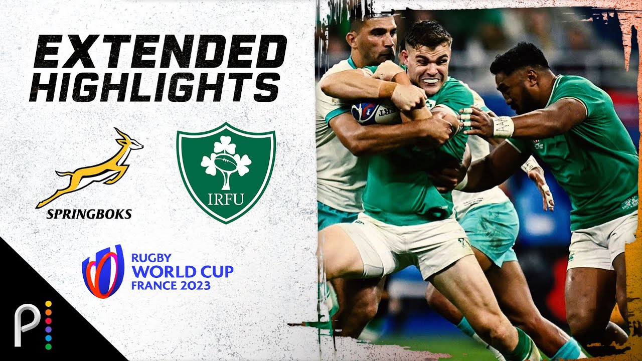 South Africa v. Ireland | 2023 RUGBY WORLD CUP EXTENDED HIGHLIGHTS | 9 ...