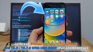Jailbreak iPhone 6s/6s+/7/7+/8/8+/X iOS 15.0 - 16.7.9 With USB BOOT (Palra1n ROOTFUL)