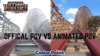 STEEL VENGEANCE REAL OFFICIAL POV VS ANIMATED POV FINAL COMPARISON