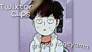 Twixtor clips shigeo kageyama/mob/mob psycho 100