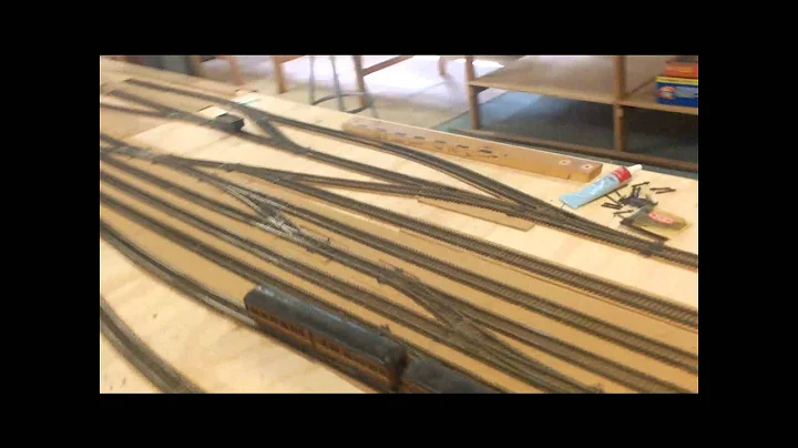 Gosford Model Railway | Laying out the Track - Part 1