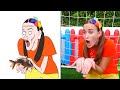 Vlad and Nikita play with Mombie Doll funny Drawing Meme l Vlad and Niki|Vlady Art Meme