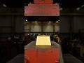 Hydraulic Press vs gold  100-Ton Compression Test#reels #crush #hydraulicpress #gold