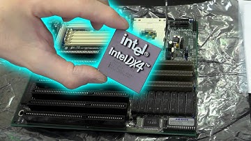 DL187 1994 Vintage 486 PC Restoration & Upgrade to DX4-100