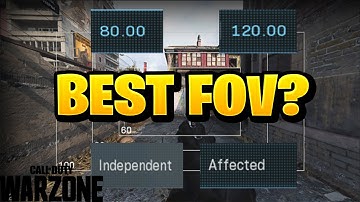 Best Field of View (FOV) for Warzone? Affected Vs. Independent ADS Comparison