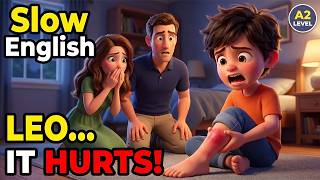 🦟 What Happened to Leo? Then Everything Changed! | Slow English Listening Story (A2 Level)