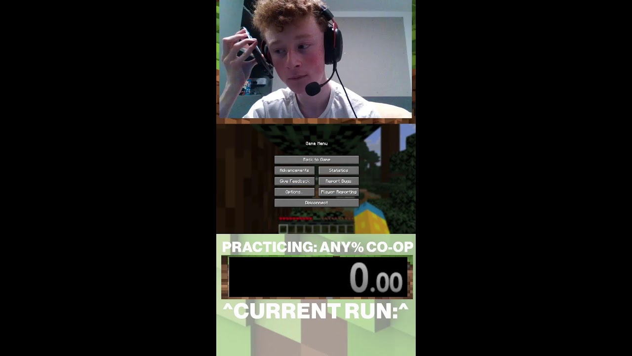 🔴*LIVE* Minecraft SPEEDRUNNING (Practicing Any% & Full Inv%) (Portrait)