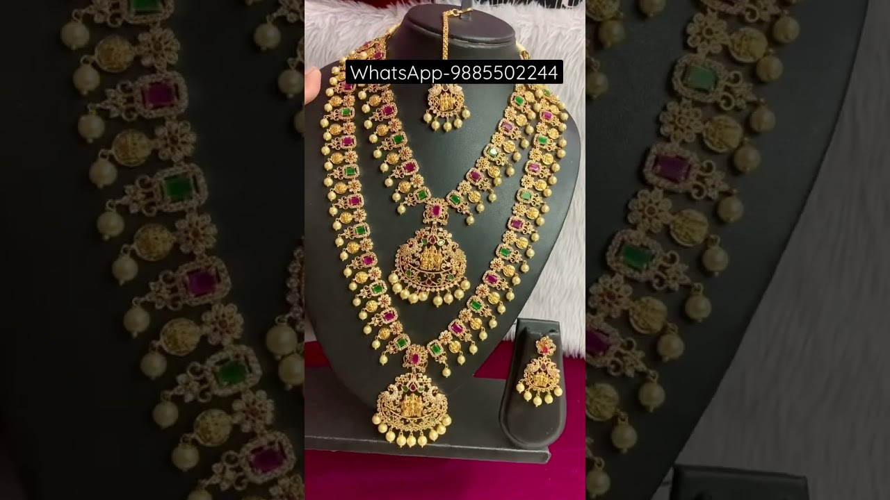 Beautiful cz ramparivar combo//tnt collections