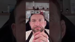 Live with Mayhem Miller #darksideofthecage @VICE-TV
