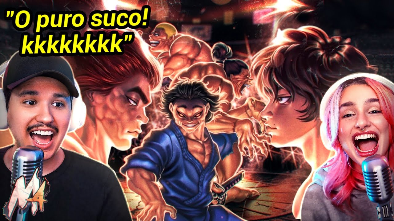 Só os MAIS FORTES “Baki the Grappler” | M4rkim