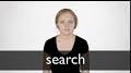 Video for /search How to pronounce search