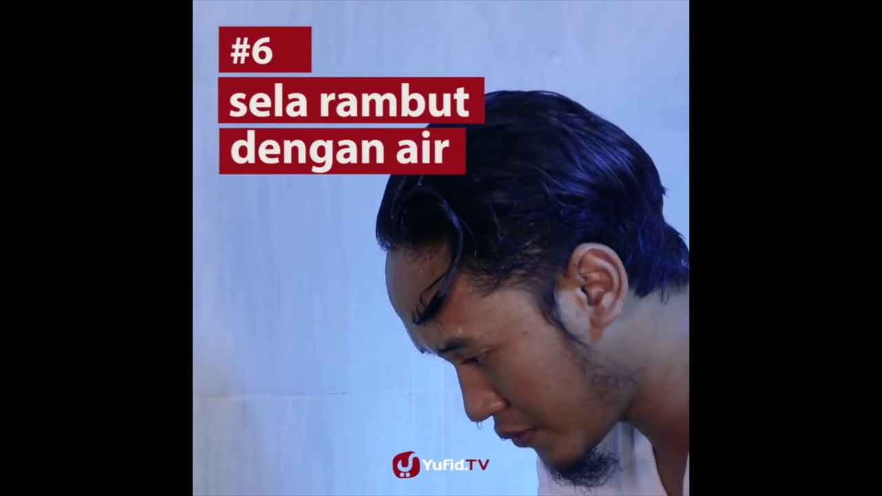 Tata Cara Mandi Junub Yang Benar Sesuai Sunnah - YouTube