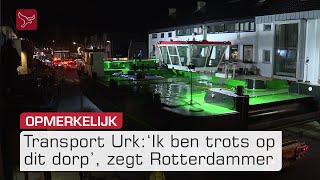 Spectaculair boottransport door Urk | Omroep Flevoland