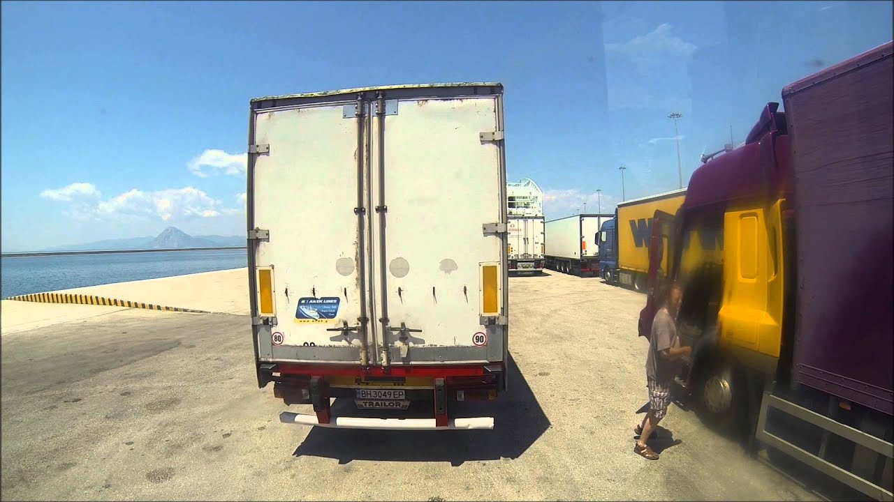 FLYBYNITE  and the immigrants at the Port of Patras