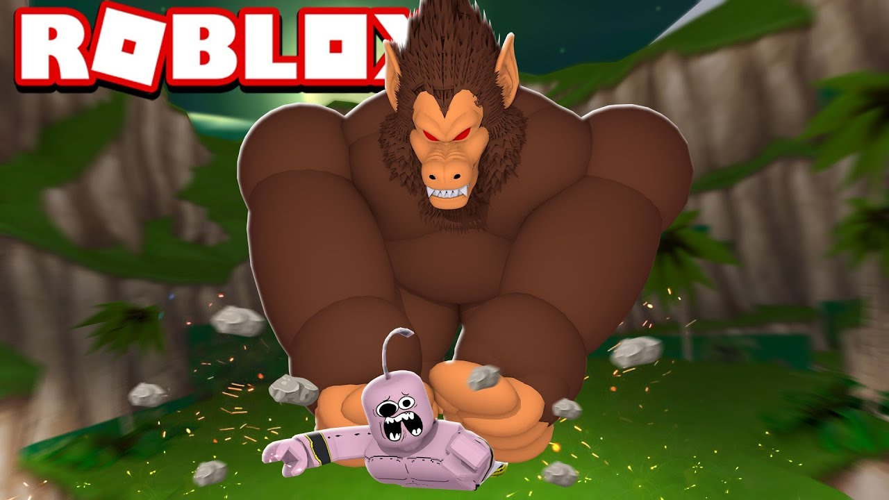 Oozaru Macaco Gigante Vs Majin Boo No Roblox Dragon Ball Youtube - escape do supermercado assombrado do roblox supermarket obby