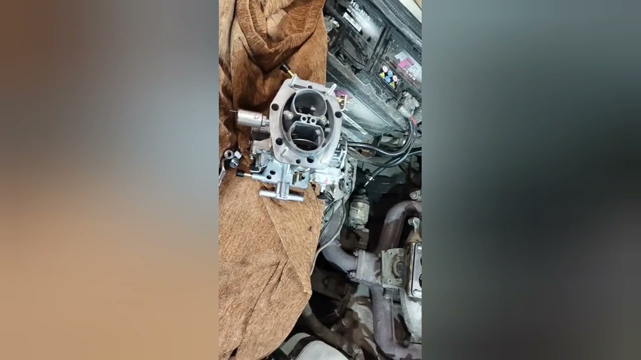 Мерседес w123 115 мотор ,настройка карбюратора по ШДК
