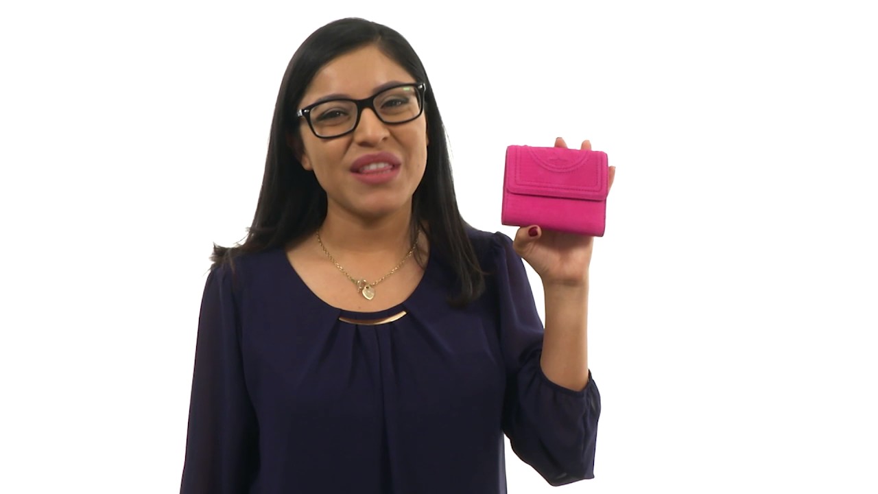 tory burch fleming mini flap wallet