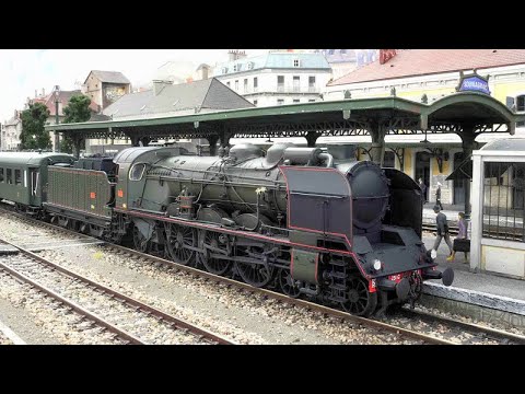 Le merveilleux rseau de trains miniatures  HO de la gare de Primery