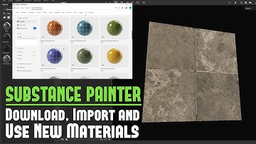 Substance Painter: Complete Guide to Download, Import and Use New Materials to Texture With (3 Ways)
