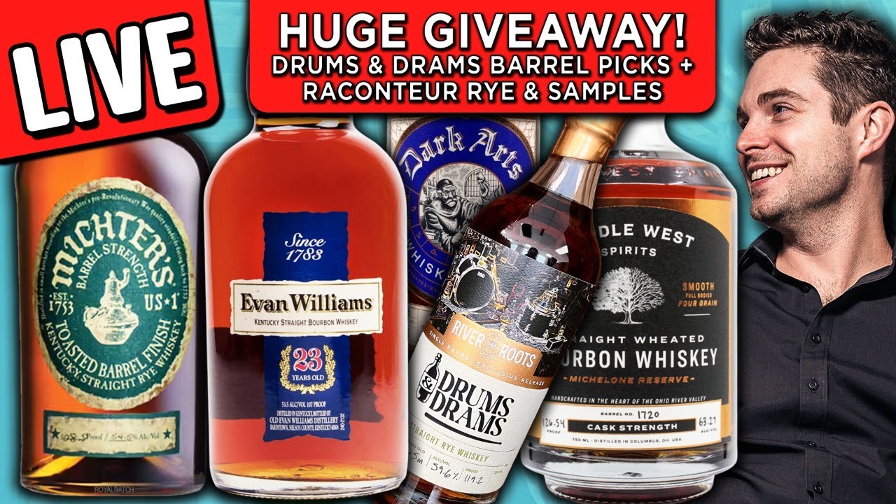 Evan Rye LIVE! Michter's Toasted Rye, Evan Williams 23, NEW BARREL PICKS & MORE ...