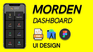 Card View UI Design Android Studio | Modern Dashboard UI Design  Android Studio