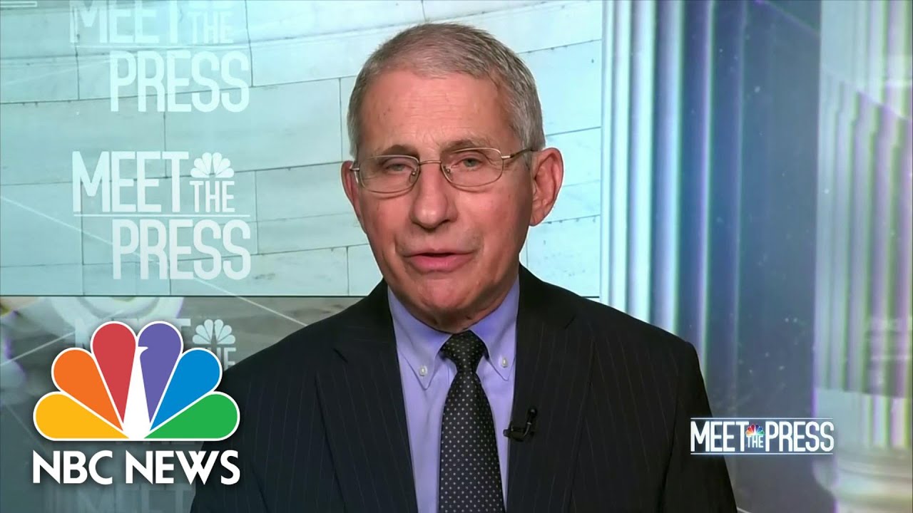 Dr. Fauci: 'Those Are Real Numbers, Real People And Real Deaths.' | Meet The Press | NBC News