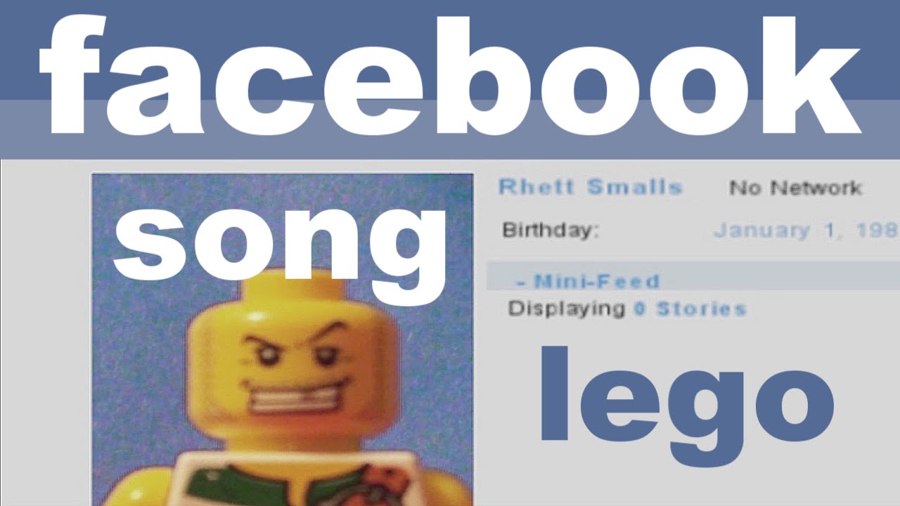 Lego Name Rhett Facebook Song - Rhett & Link (Lego Remake) - YouTube