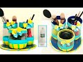 Make up organizer making with water bottles||Best out of waste||DIY Arts &amp; Decorations