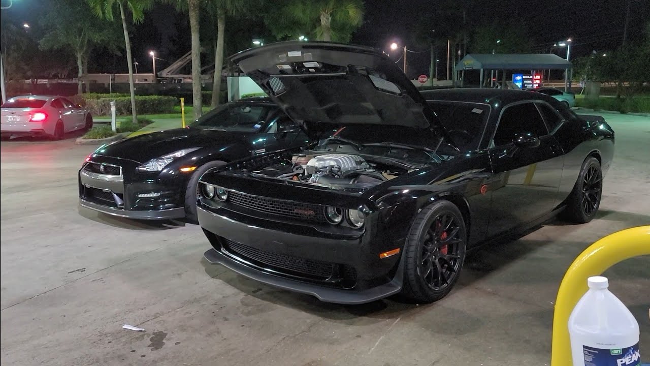 2016 Dodge Challenger Hellcat Bolt Ons E85 vs 2013 Nissan GT-R Bolt Ons E85