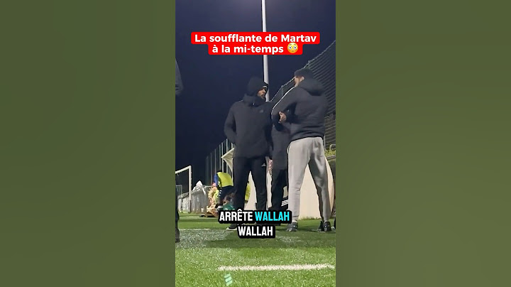 Le coach veut partir à la mi-temps et il leur dit ÇA 🤯