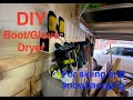 DIY Boot/Glove Dryer for ski and snowboard boots: Easy and Cheap