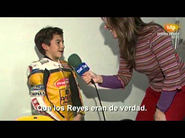 Interview Marc Marquez young 10 years old with ENG SUB class=