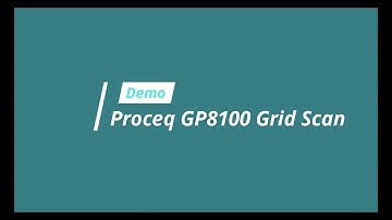 GPR Demo: Proceq GP8100 area scan
