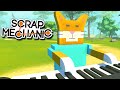 КЛАУД, ГЛЮК и КОТ, который ВСЕХ УДИВИЛ в SCRAP MECHANIC