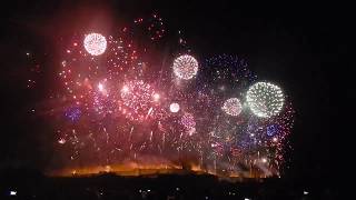 Carcassonne fireworks 14 July 2017 - The final 7 minutes