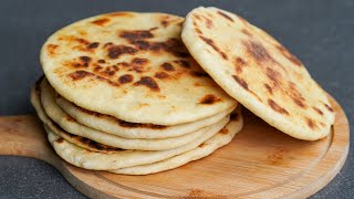 No Yeast No Curd, Eggless Butter Naan Recipe | Home Made Butter Naan | Easy Butter Naan | No Oven