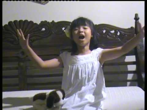 Somewhere Over the Rainbow by Kyla Christie, a six year old talented child singing video.
