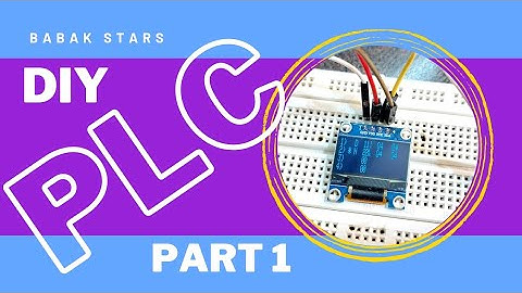 DIY PLC mini using an Arduino and SSD1306 OLED display PART1