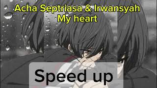 Download Lagu Acha Septriasa ft Irwansyah - My heart | Speed up MP3 Download Lagu Acha Septriasa ft Irwansyah - My heart | Speed up MP3