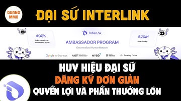 Đại sứ Interlink Network - Hướng dẫn dẫn đăng ký, điền Form đơn giản, quyền lợi và phần thưởng lớn