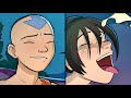 Aang doesnt hold back and does it with toph comic dub 