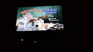 Wallace & Gromit A Close Shave Dvd Menu
