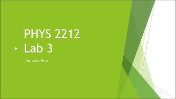 PHYS 2212 Lab 3: Circuits