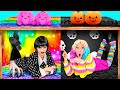 ベッドの下の秘密の部屋と Wednesday Addams | 面白いチャレンジ TeamTeen Challenge