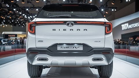 2026 Tata Sierra EV First Look – Retro Style Meets Electric Power